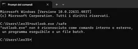 Outlook.exe non riconosciuto.webp